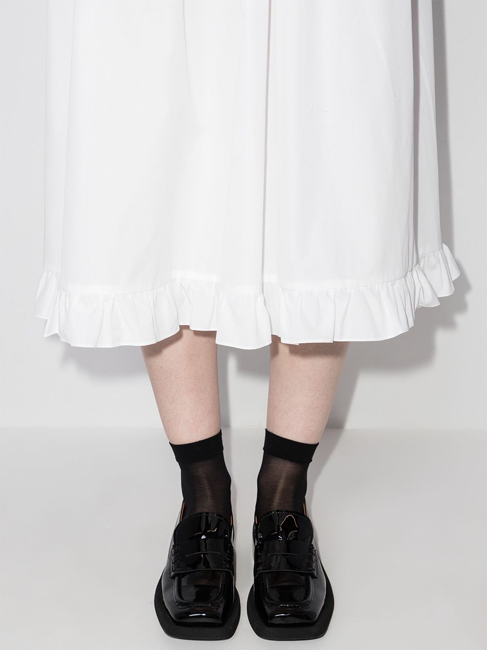 фото Horror vacui malwina pleated midi dress