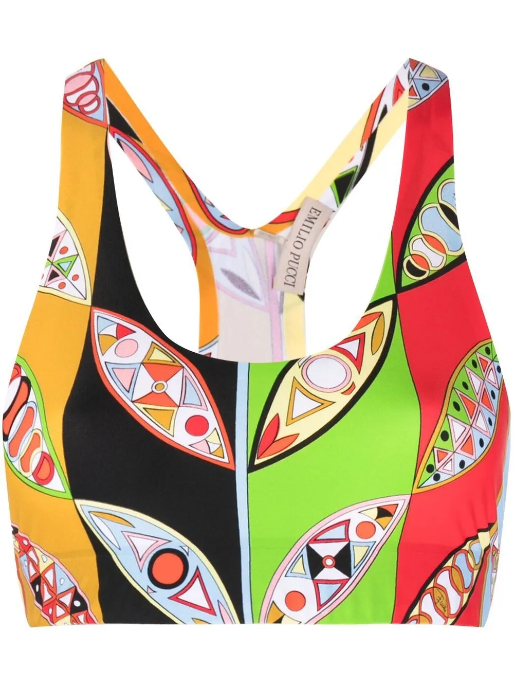 

PUCCI bra deportivo con estampado Girandole - Rojo