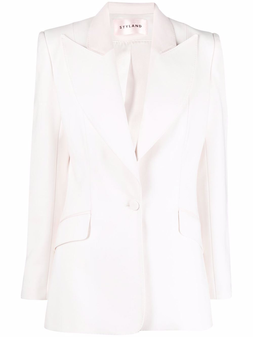 

STYLAND blazer ajustado con botones - Neutro