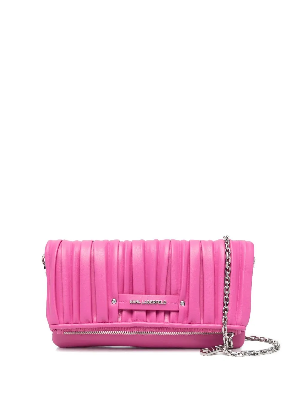 

Karl Lagerfeld pleated Kushion Woc crossbody bag - Pink