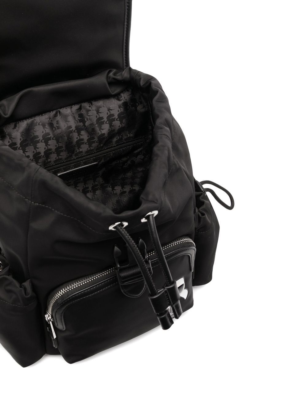 Karl Lagerfeld K/Ikonik Nylon Backpack at FORZIERI