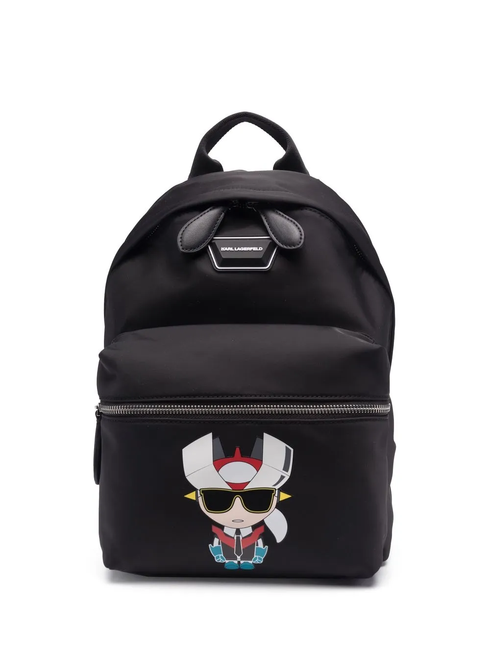 

Karl Lagerfeld K/Heroes graphic-print backpack - Black