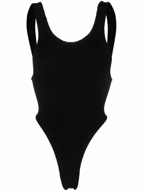 Reina Olga Ruby crinkled swimsuit