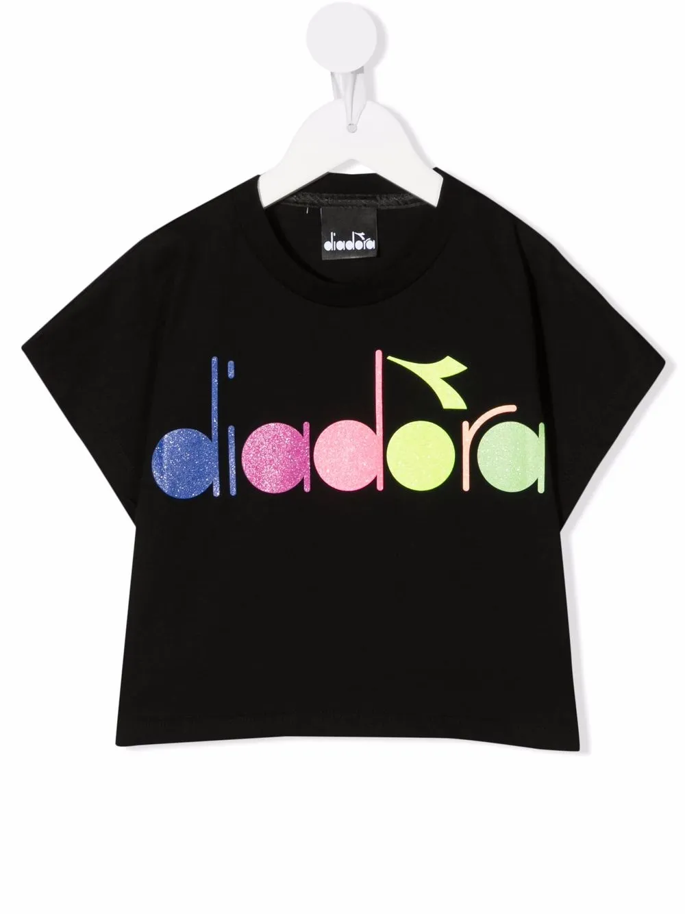 

Diadora Junior playera con logo estampado - Negro