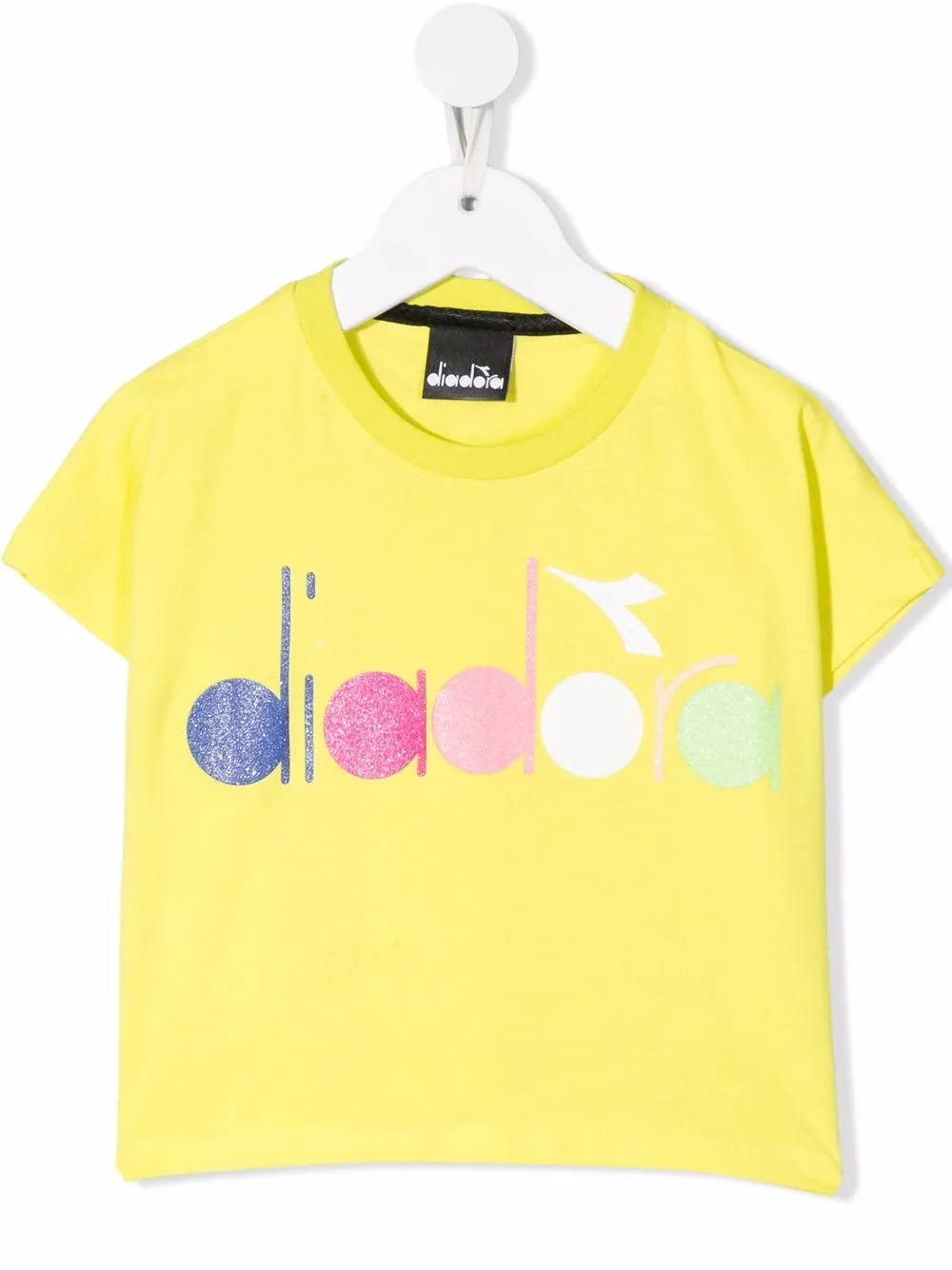 

Diadora Junior playera con logo estampado - Amarillo