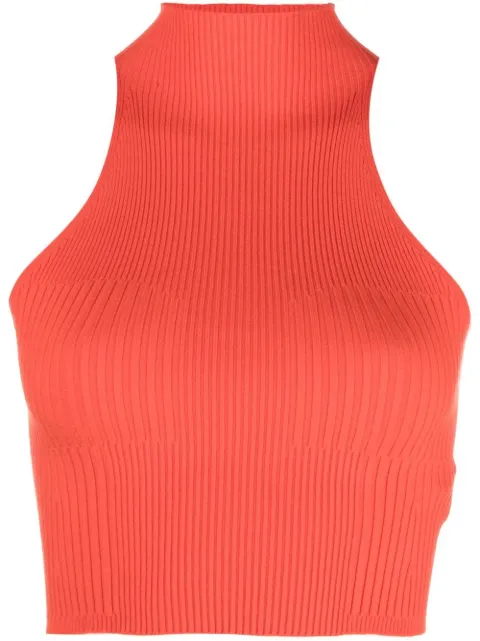 AERON Lulu cropped high-neck top 