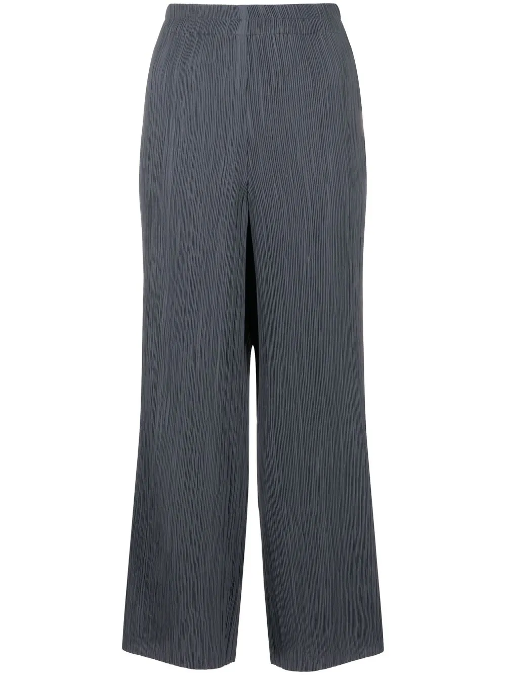 

St. Agni high-waisted straight-leg trousers - Grey