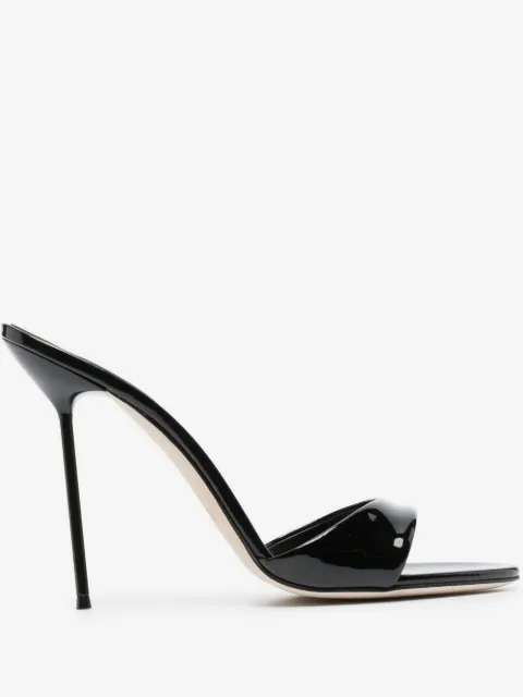 Paris Texas sandales Lidia 105 mm en cuir verni