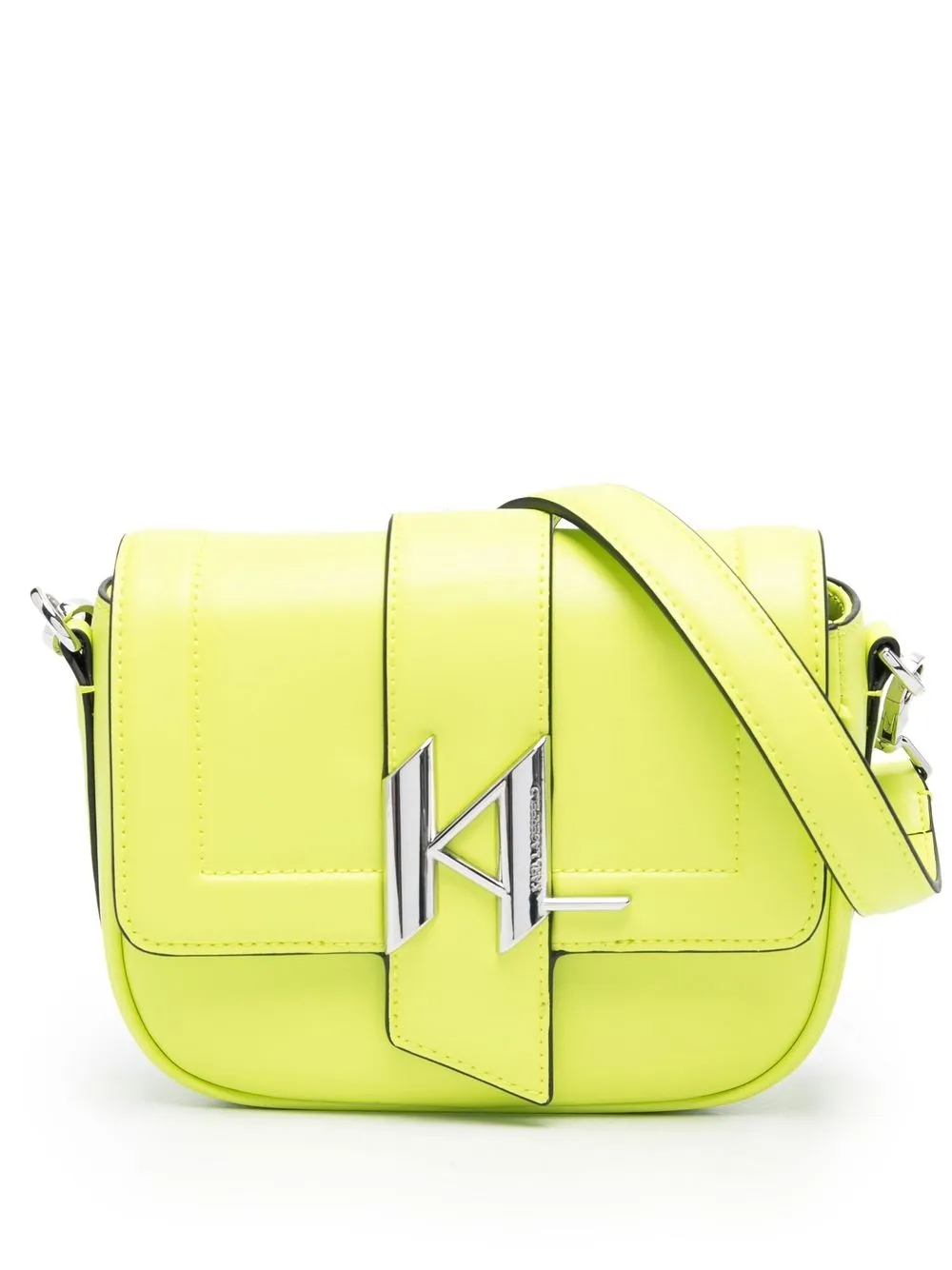 

Karl Lagerfeld bolsa crossbody K/Saddle pequeña - Verde