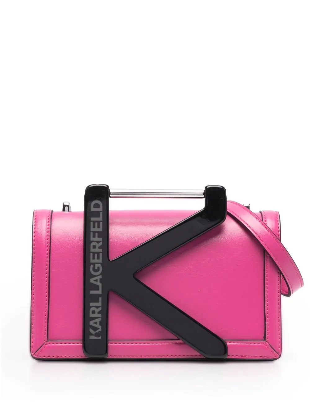 

Karl Lagerfeld bolsa de hombro K/Karl pequeña - Rosado