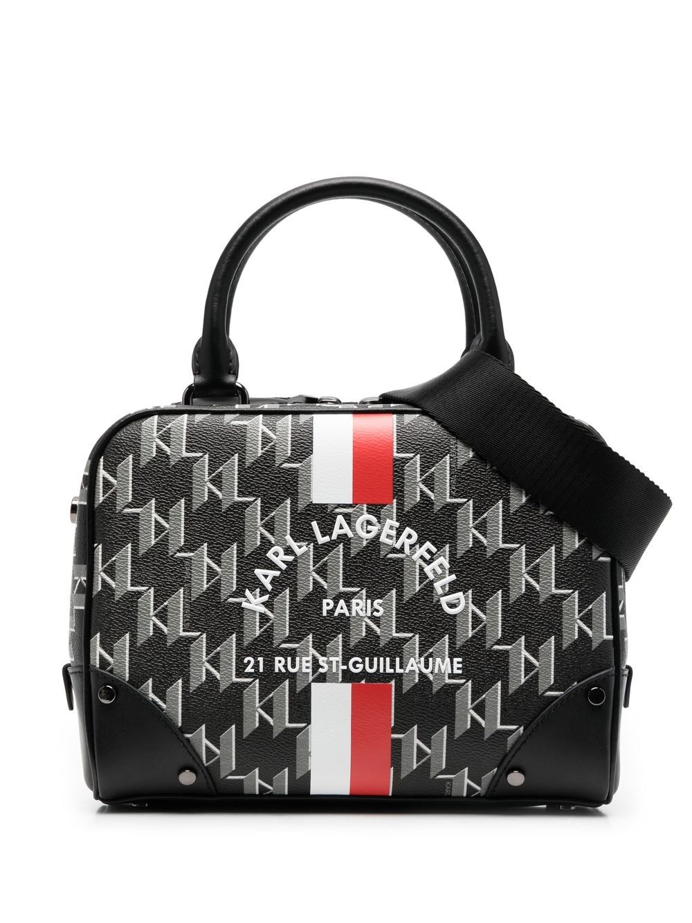 Karl Lagerfeld monogram-print Shoulder Bag - Farfetch
