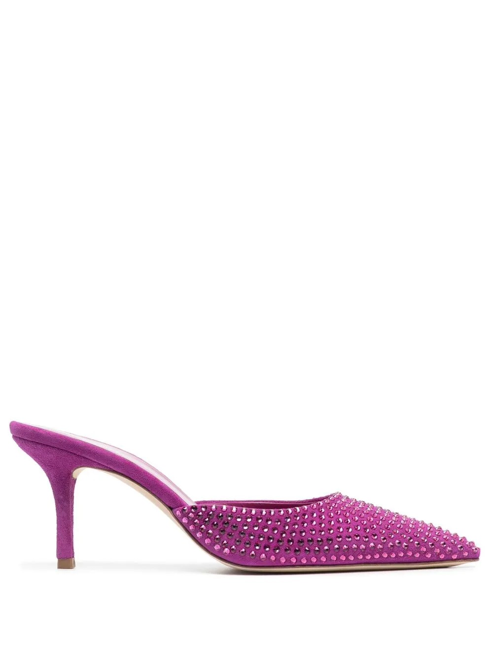 

Paris Texas Hollywood 75mm crystal-embellished pumps - Pink