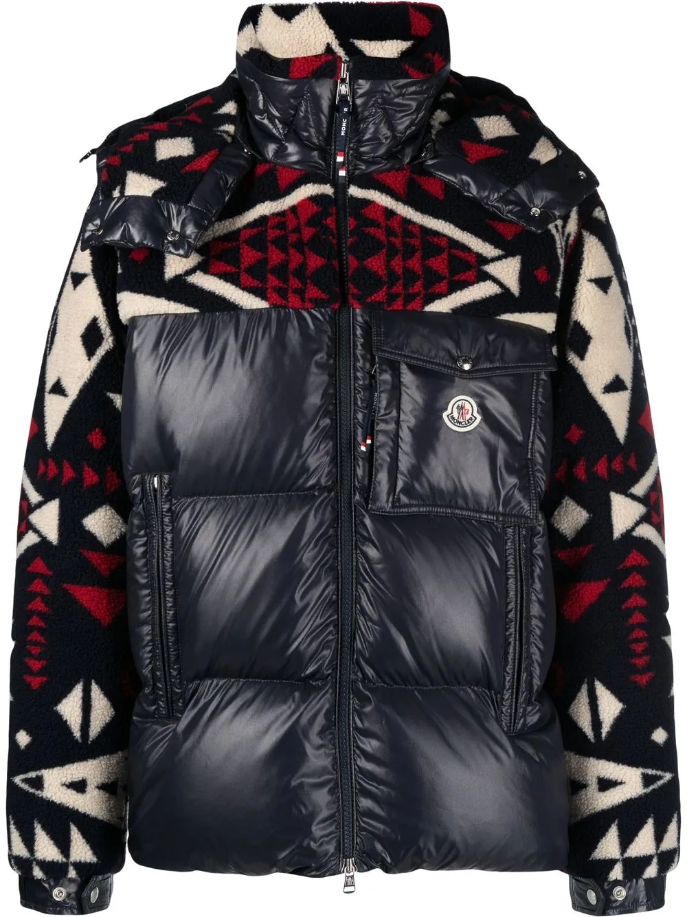 

Moncler chamarra capitonada Thymelee - Azul