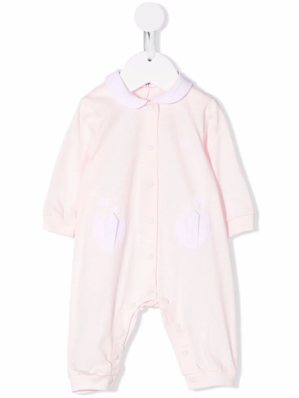 

Il Gufo romper con borde a rayas - Rosado
