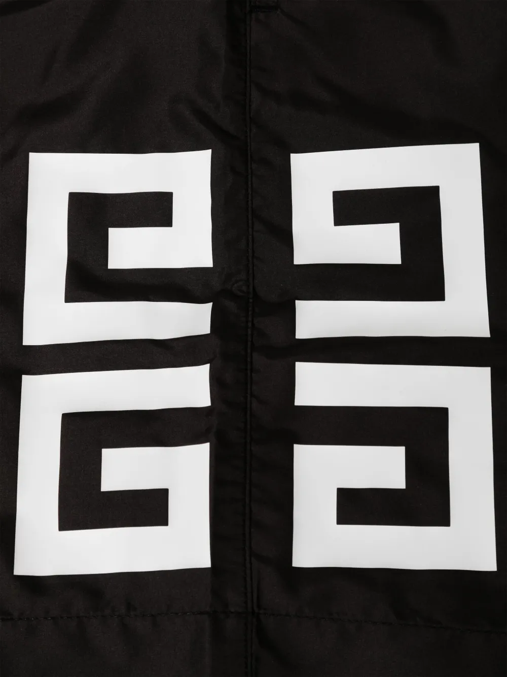  Givenchy Badeshorts Mit Logo Print   Schwarz 