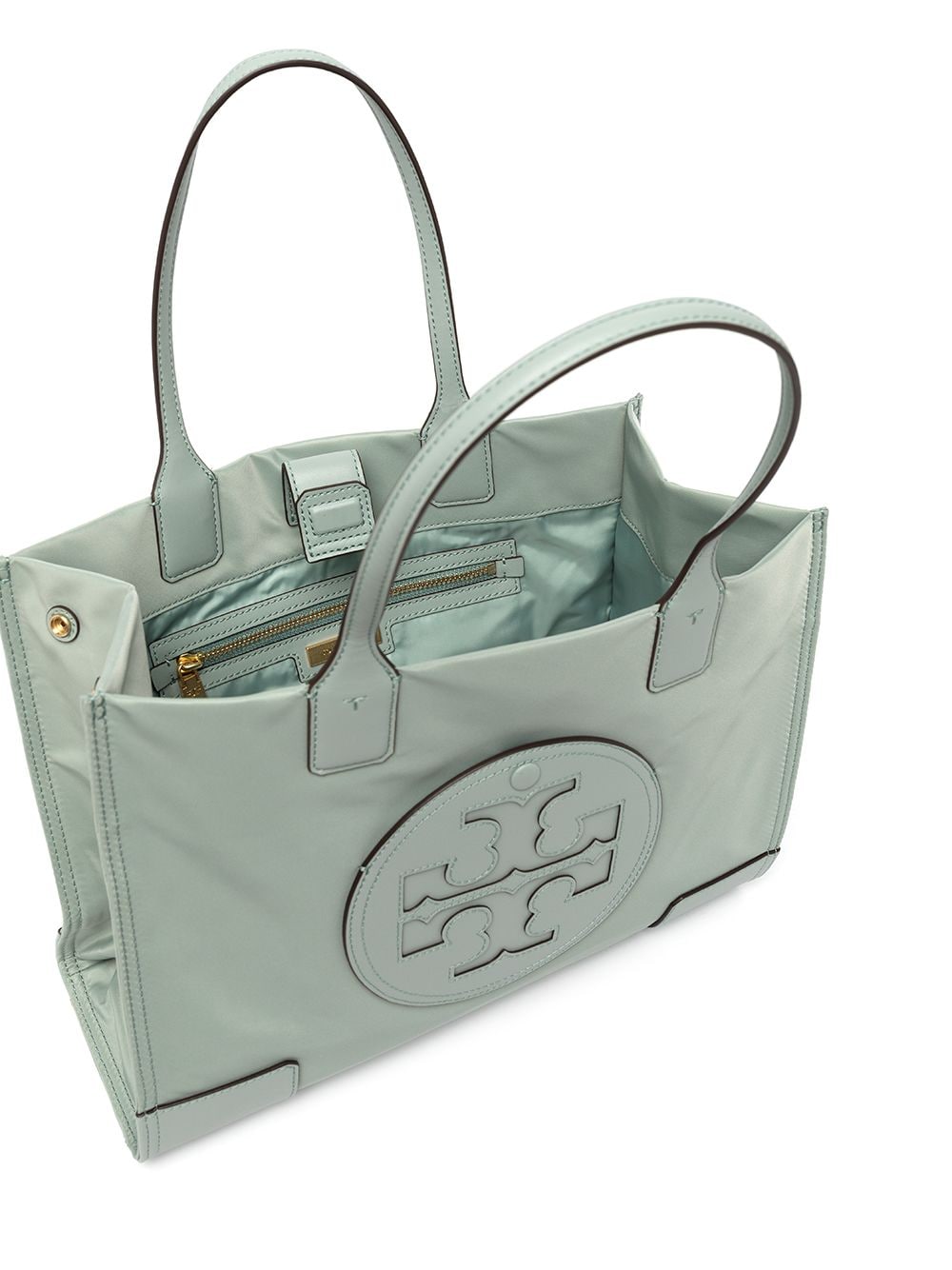 Tory Burch, Bags, Authentic Tory Burch Blue Celadon Ella Tote Bag