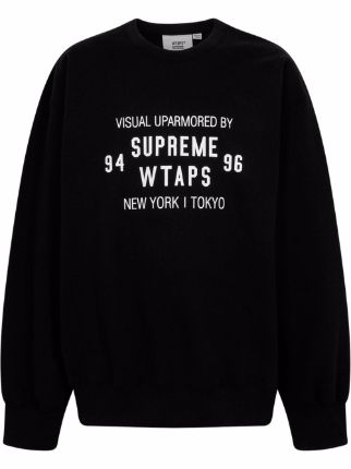 Supreme x WTAPS crew-neck Sweatshirt - Farfetch