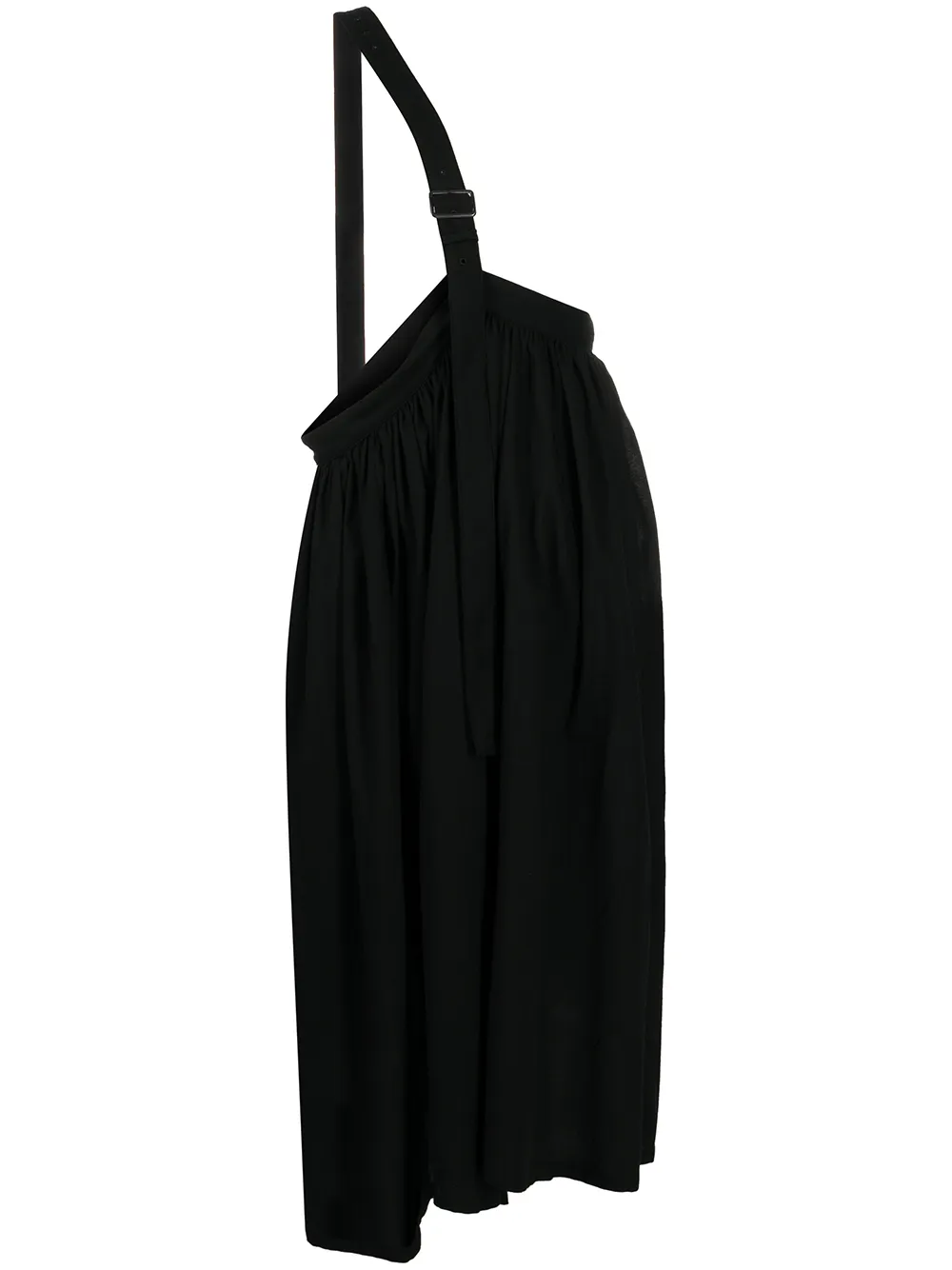 

Y's single-shoulder asymmetric skirt - Black