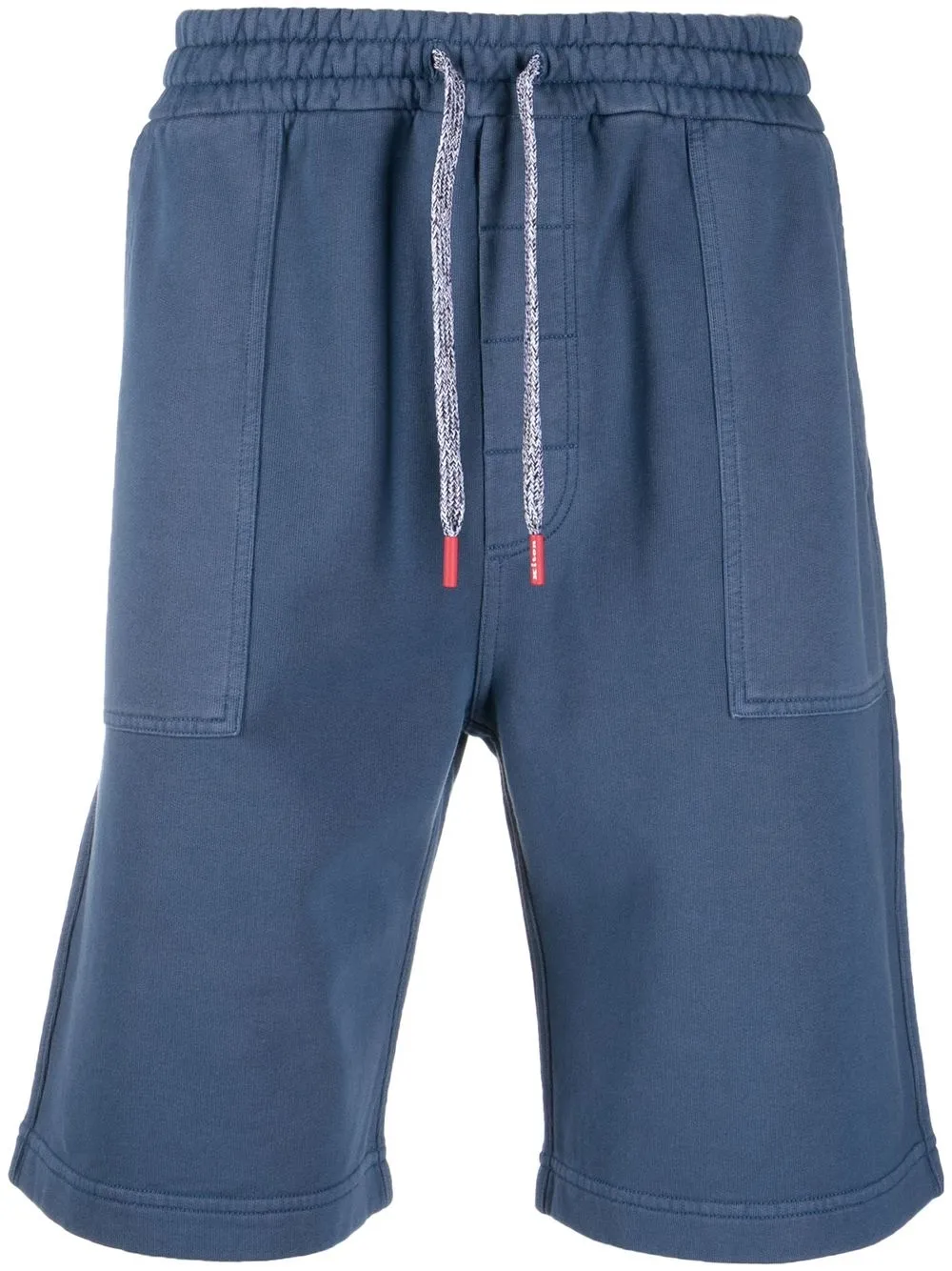 

Kiton drawstring jogger shorts - Blue
