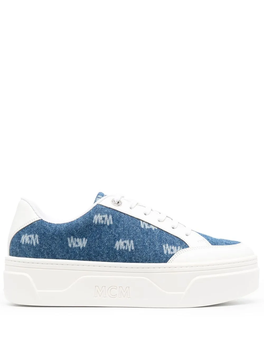 

MCM tenis bajos Sommer - Azul