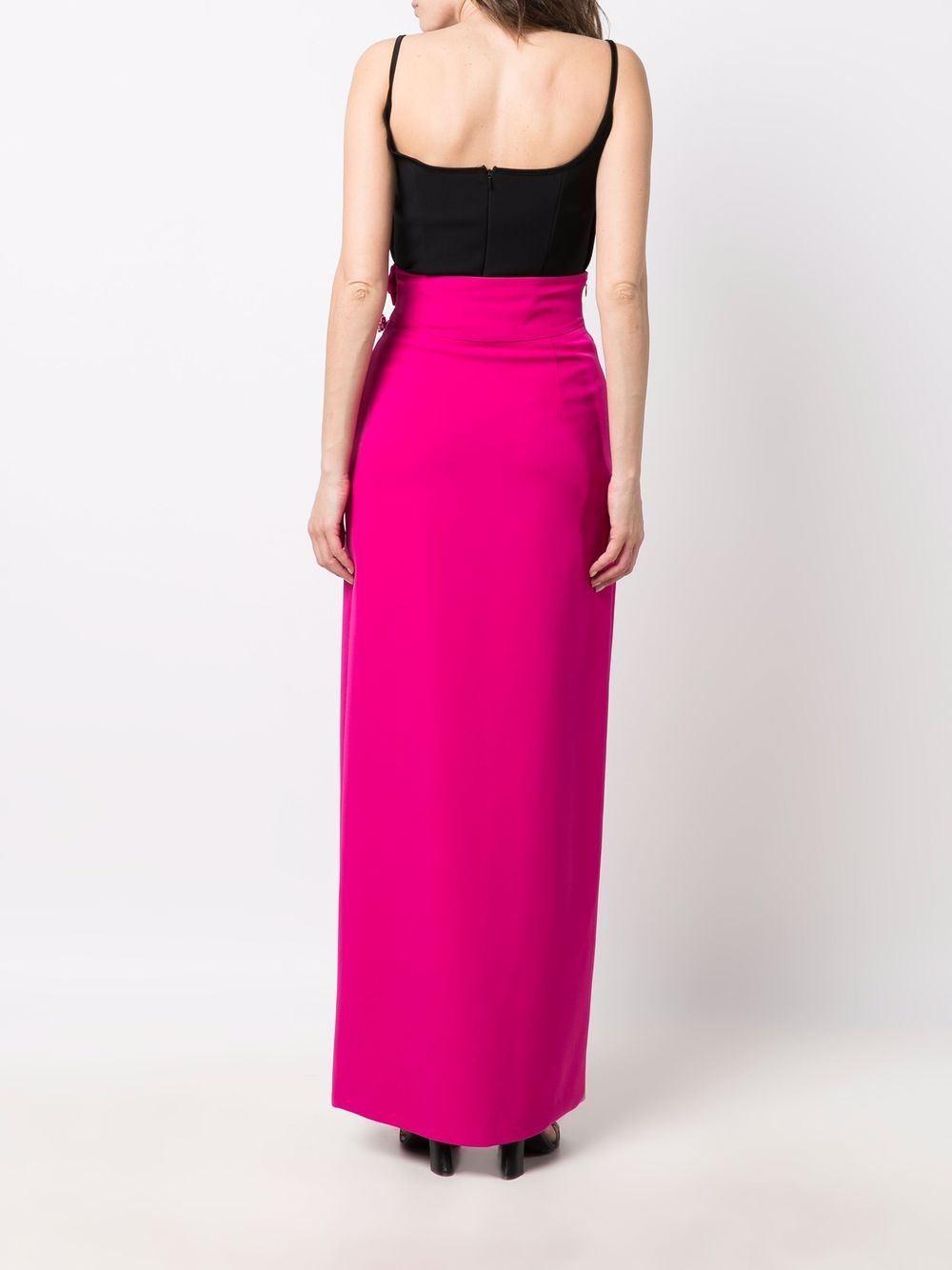 фото Genny wrap-style maxi skirt