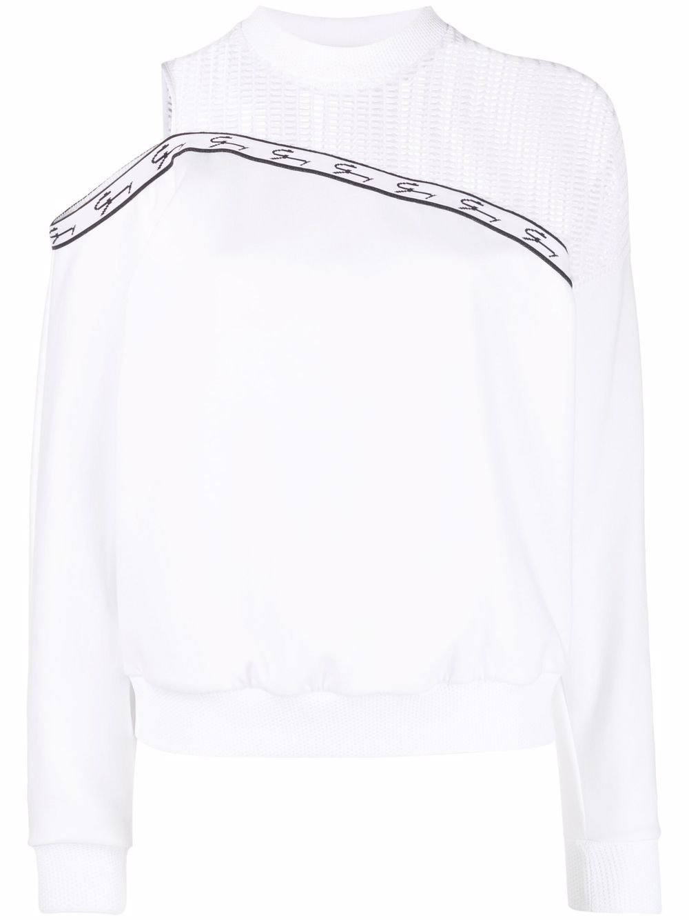 

Genny sudadera con cuello redondo - Blanco