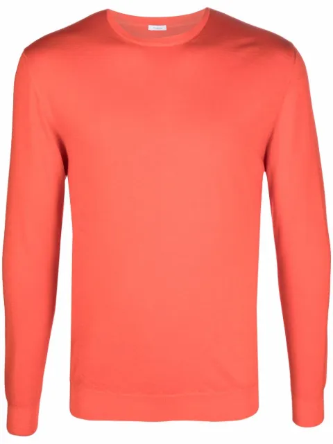Malo crew-neck rib-trimmed jumper