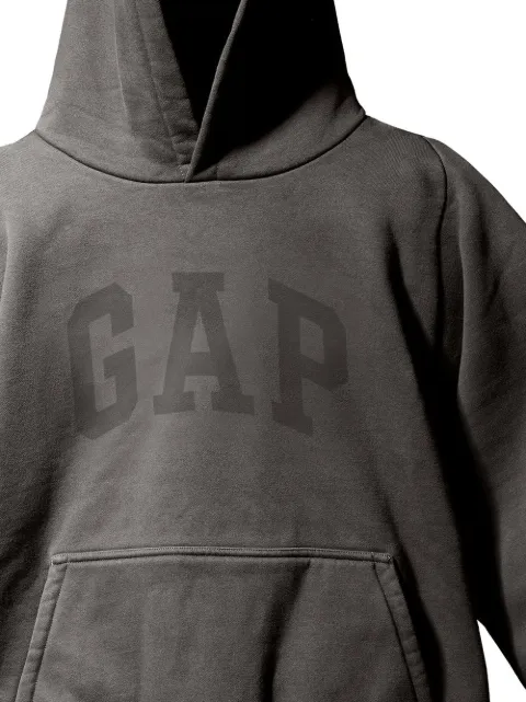 yeezy gap balenciaga shrunken hoodie