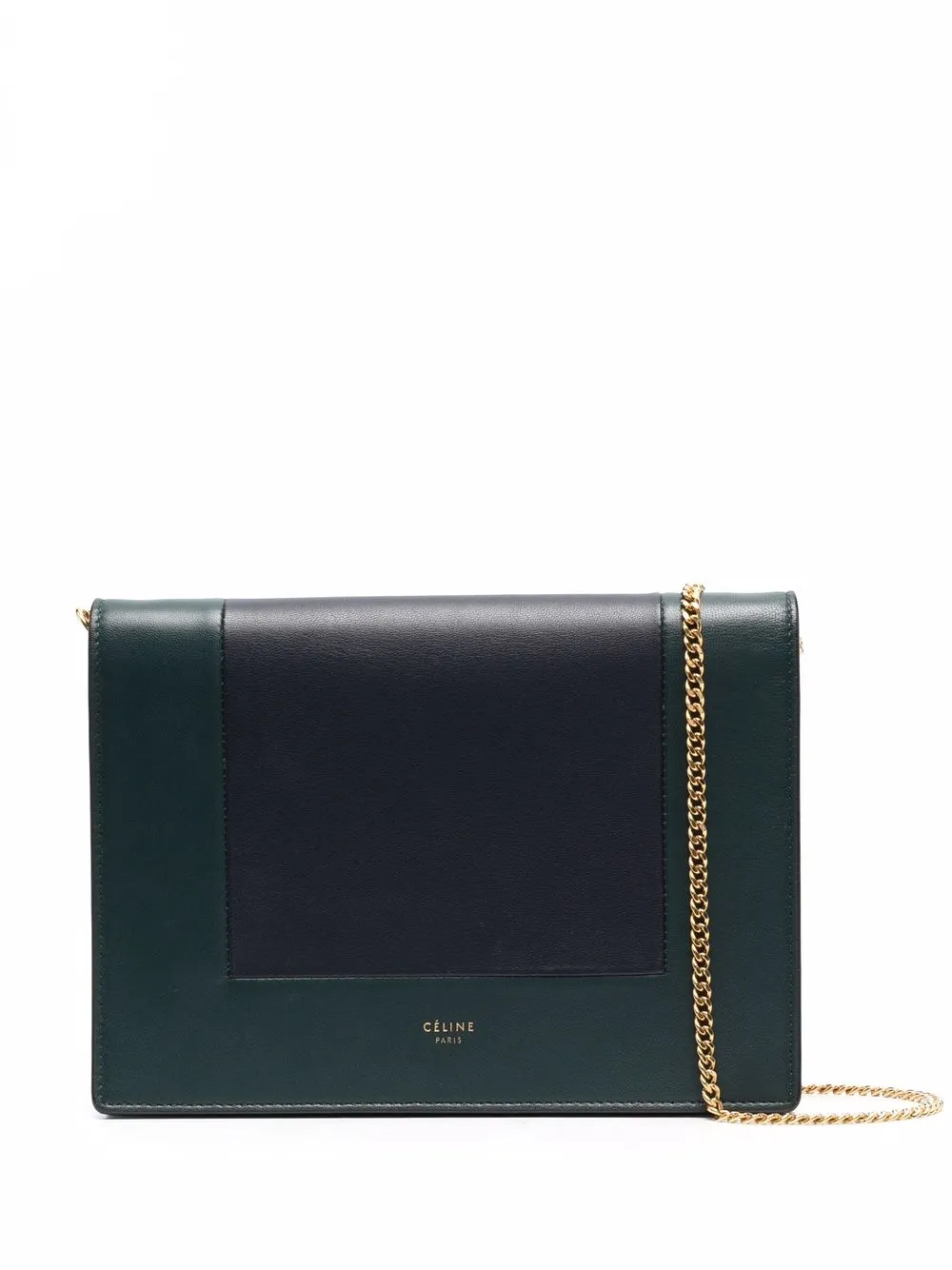 

Céline Pre-Owned Frame wallet-on-chain - Green