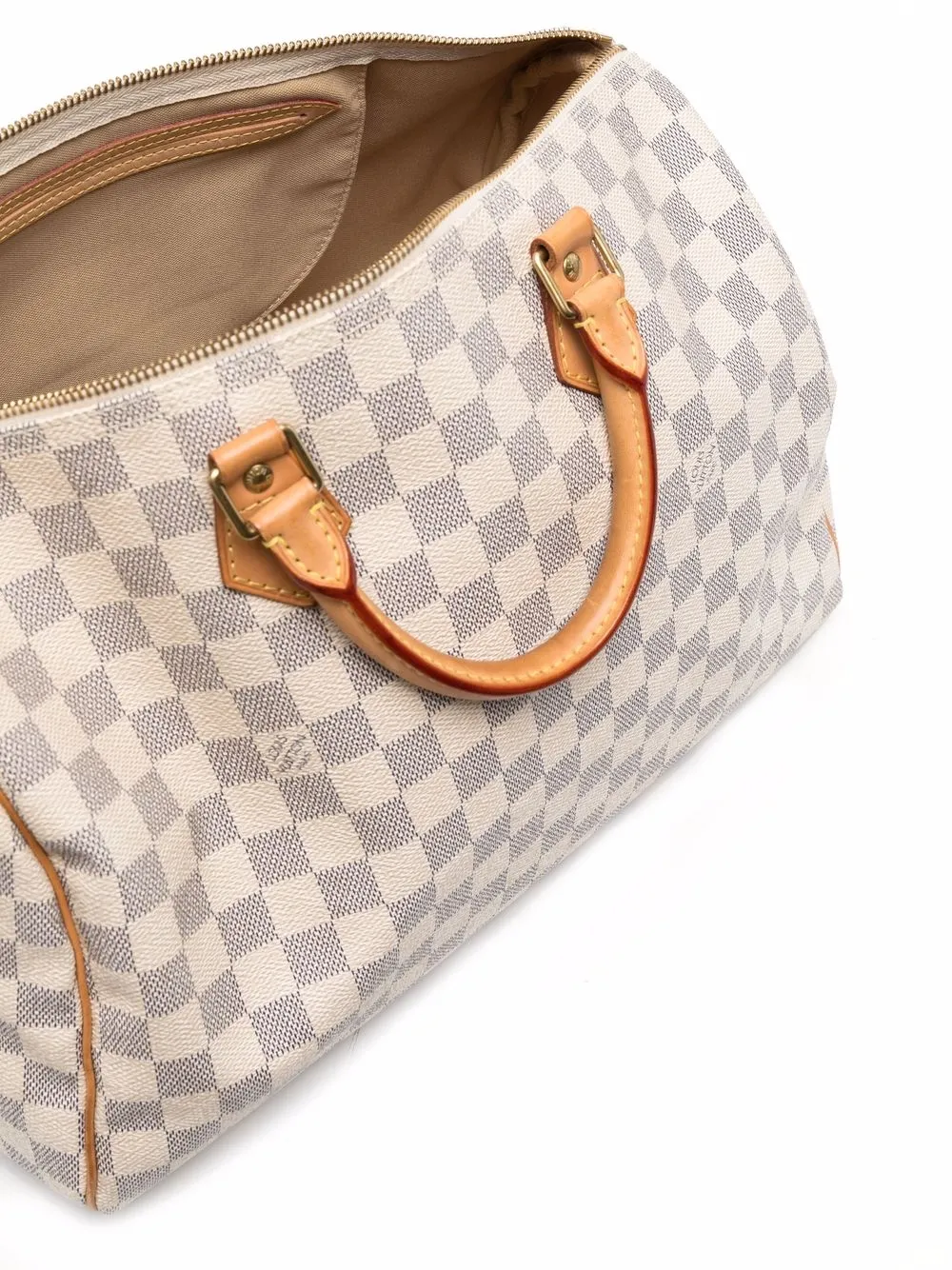 louis vuitton damier azur speedy 35 手提包(2010年典藏款) 图 5