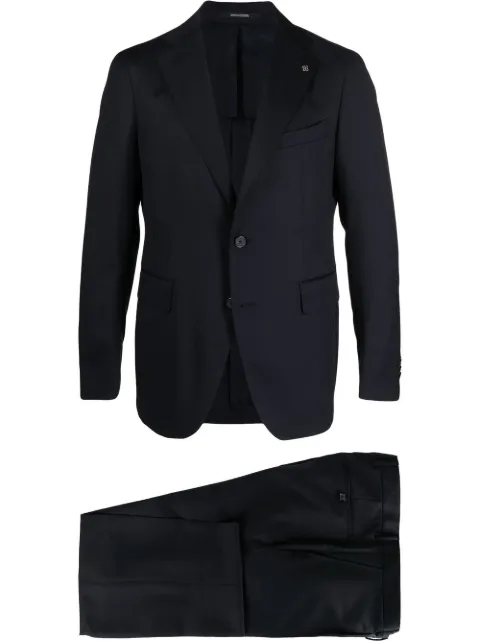 Tagliatore single-breasted virgin wool suit