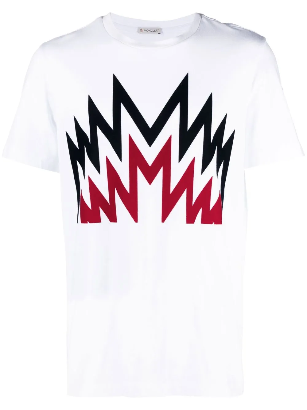 

Moncler playera con parche del logo - Blanco