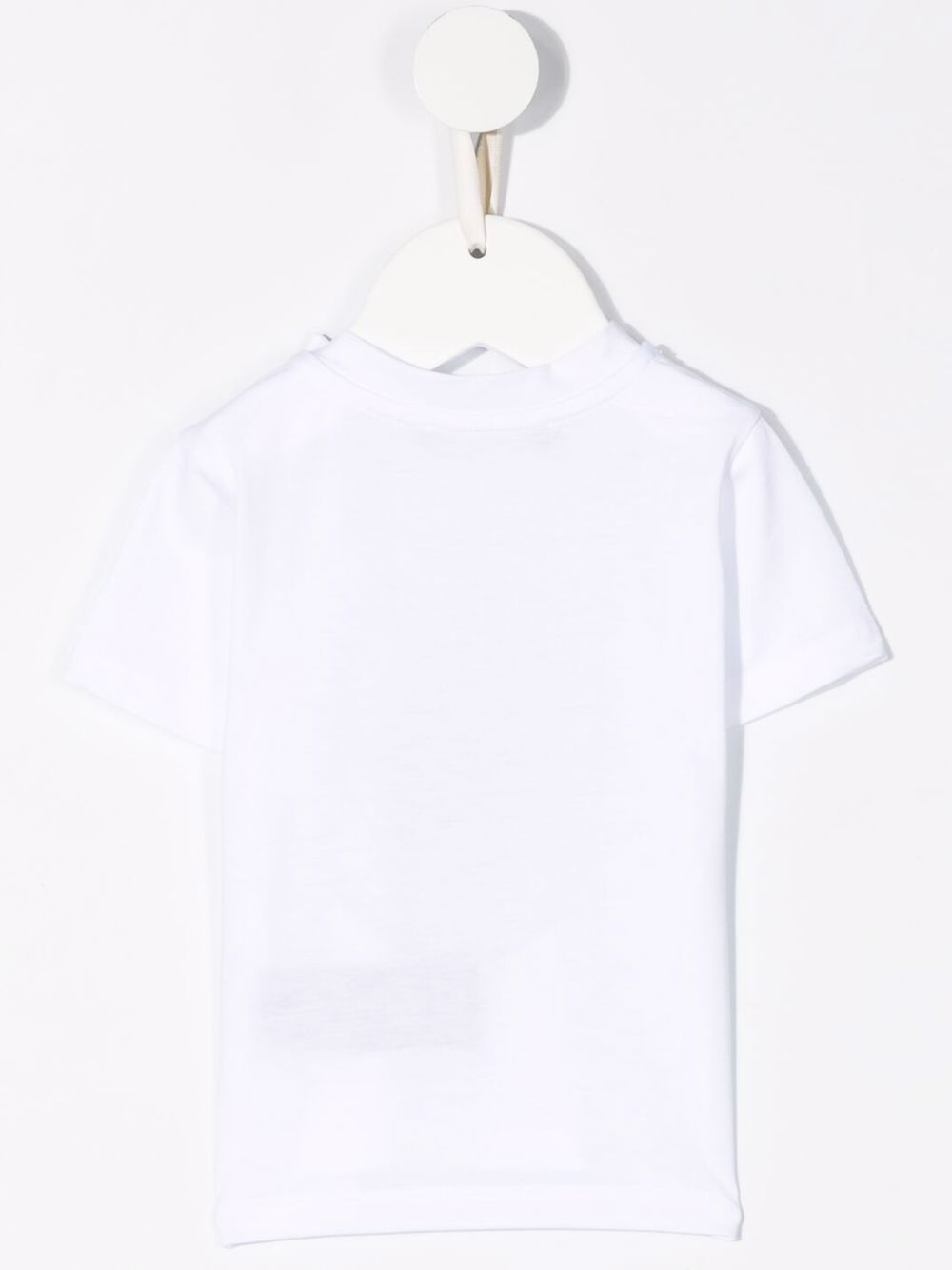 Balmain Kids T-shirt met logoprint - Wit