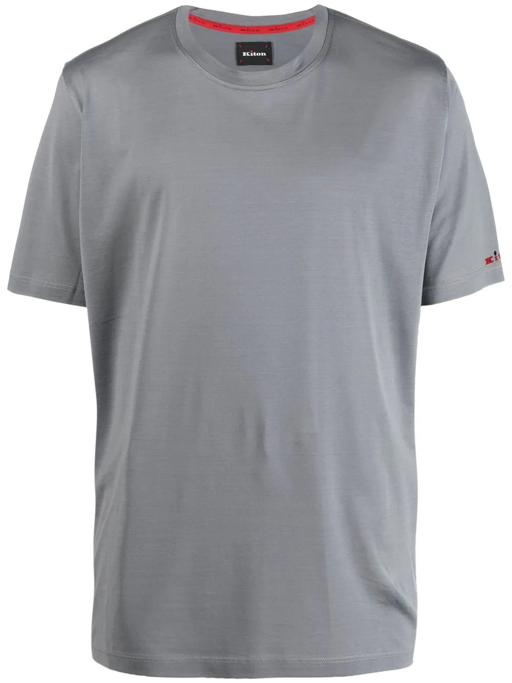 

Kiton playera con cuello redondo - Gris