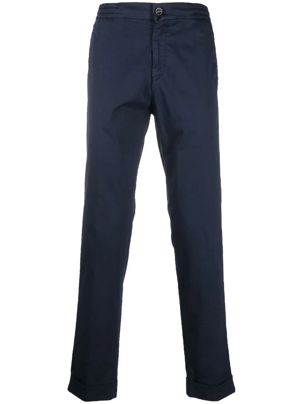 

Kiton jeans rectos con bolsillos - Azul