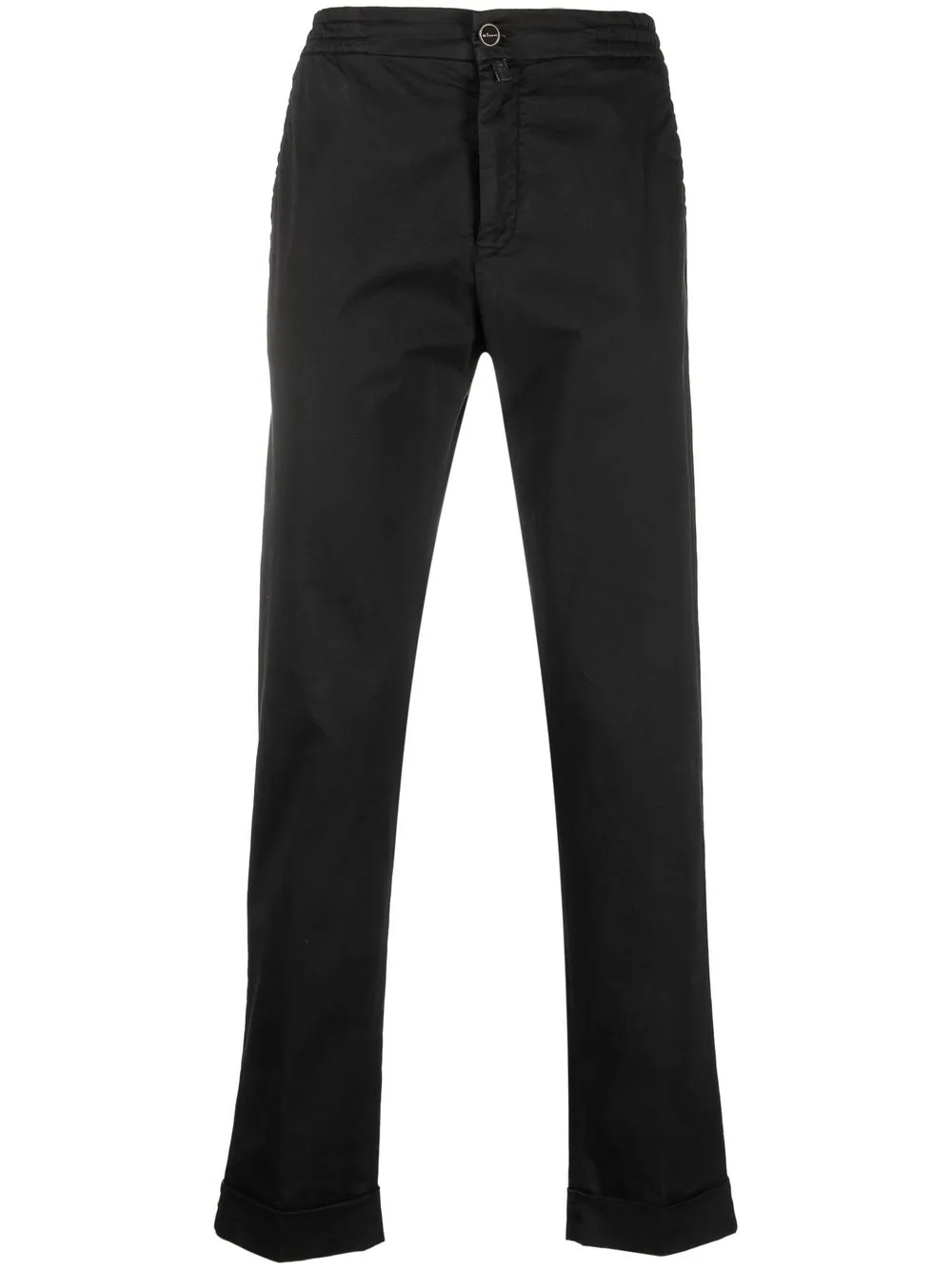 

Kiton jeans slim con tiro medio - Negro