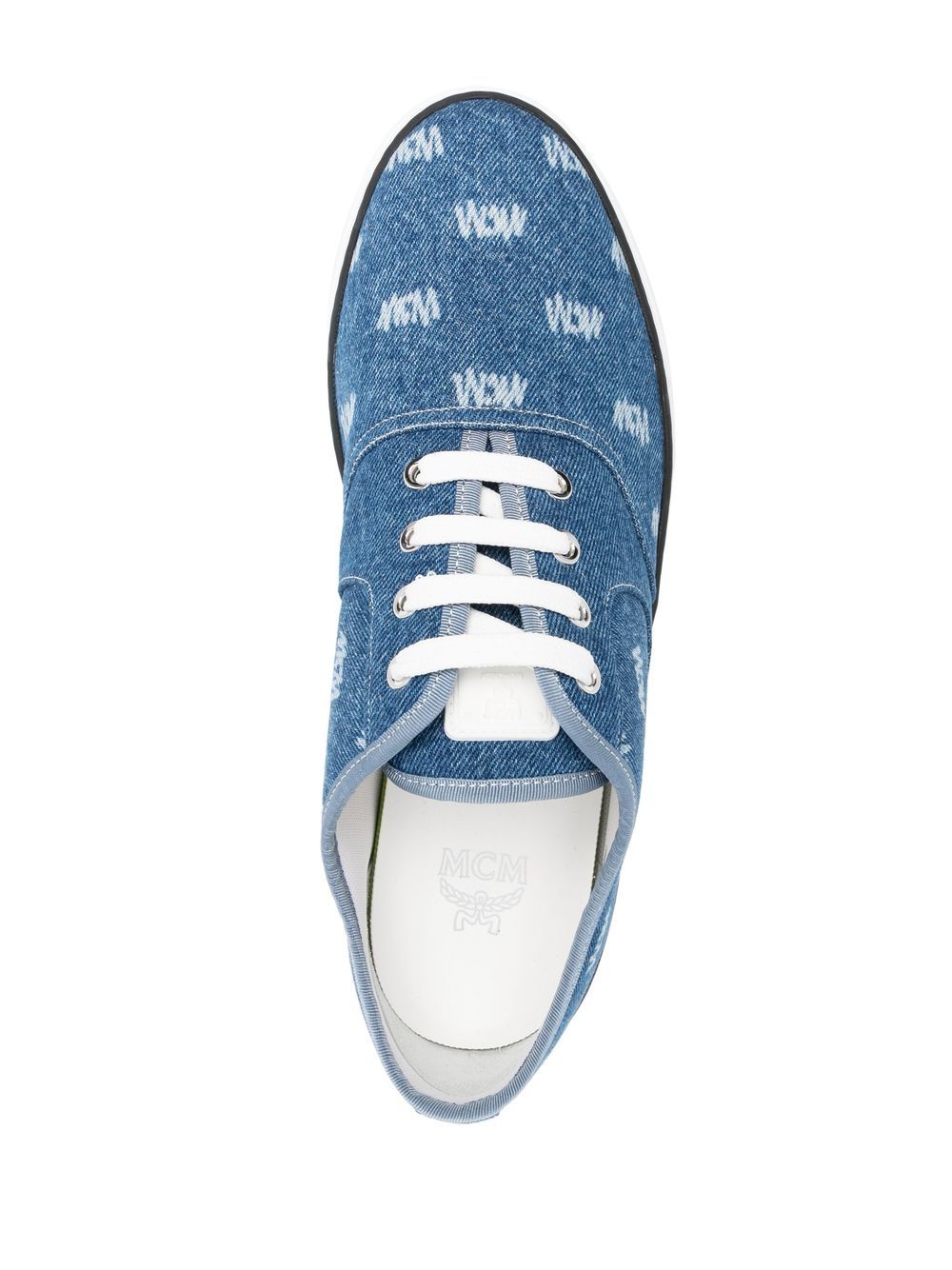 Blue on sale mcm shoes