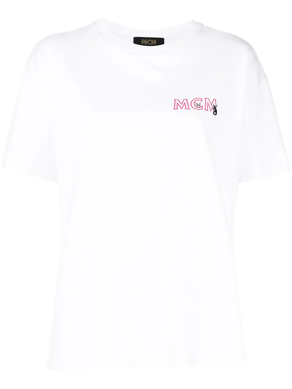 

MCM playera con estampado gráfico - Blanco