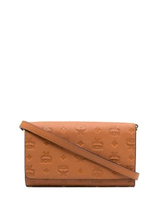 MCM Women's Aren Chain Zip Around Wallet