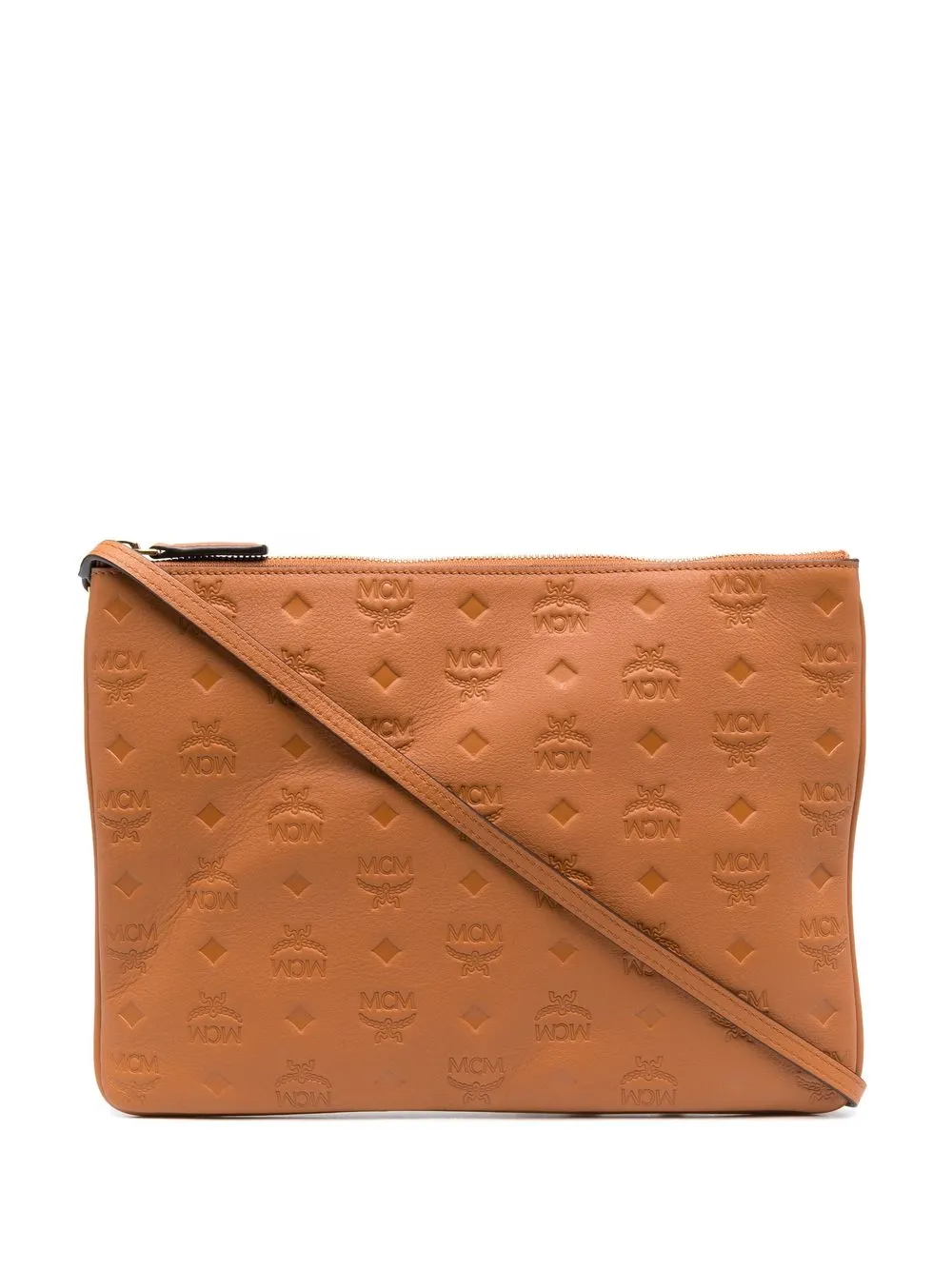 

MCM bolsa crossbody mediana - Marrón