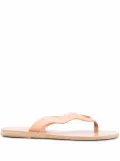 Ancient Greek Sandals leather flip flops - Neutrals