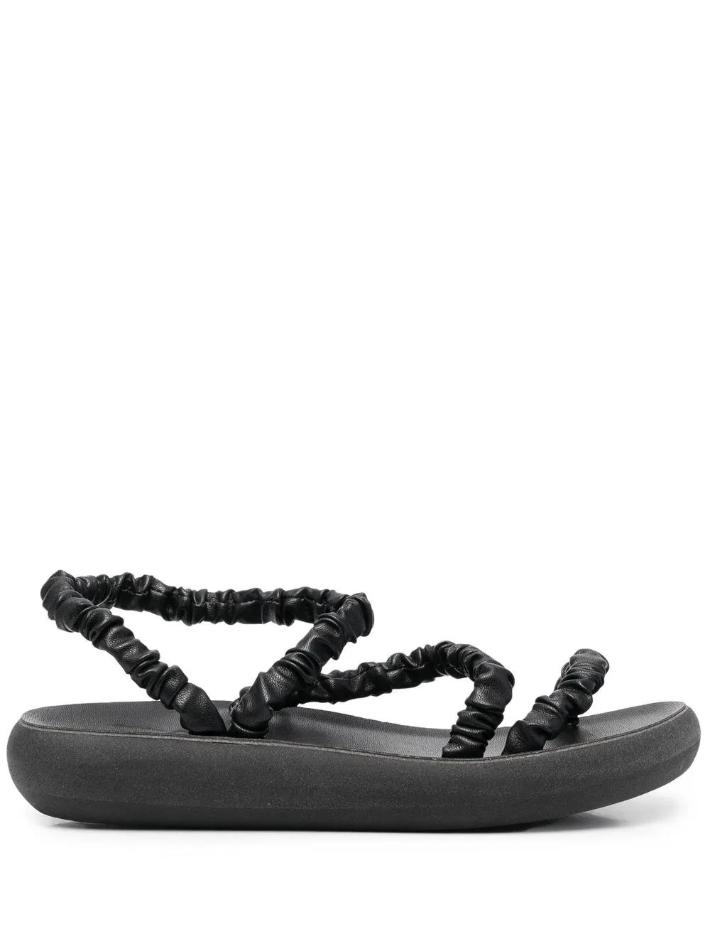 

Ancient Greek Sandals sandalias Eleftheria - Negro