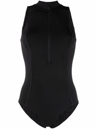 Y-3 Sleeveless half-zip Swimsuit - Farfetch