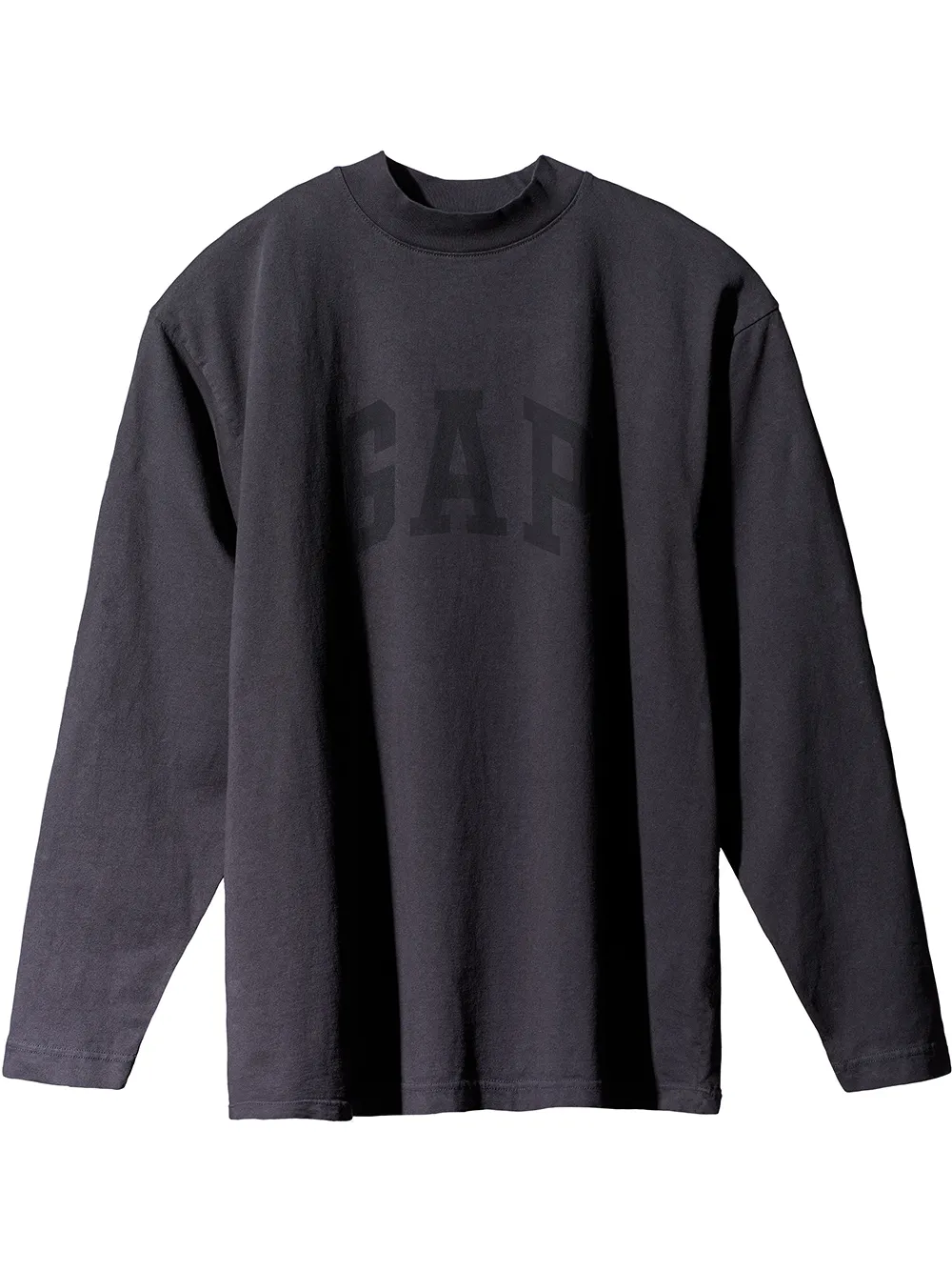 Yeezy Gap Engineered By Balenciaga Dove Long Sleeve Tee In Black