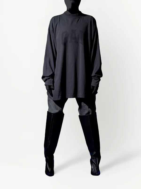 トップス YEEZY GAP BALENCIAGA Dove Long Sleeve L YEEZY GAP ENGINEERED BY BALENCIAGA DOVE LONG SLEEVE TEE
