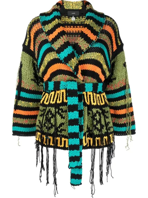 Alanui cárdigan a rayas