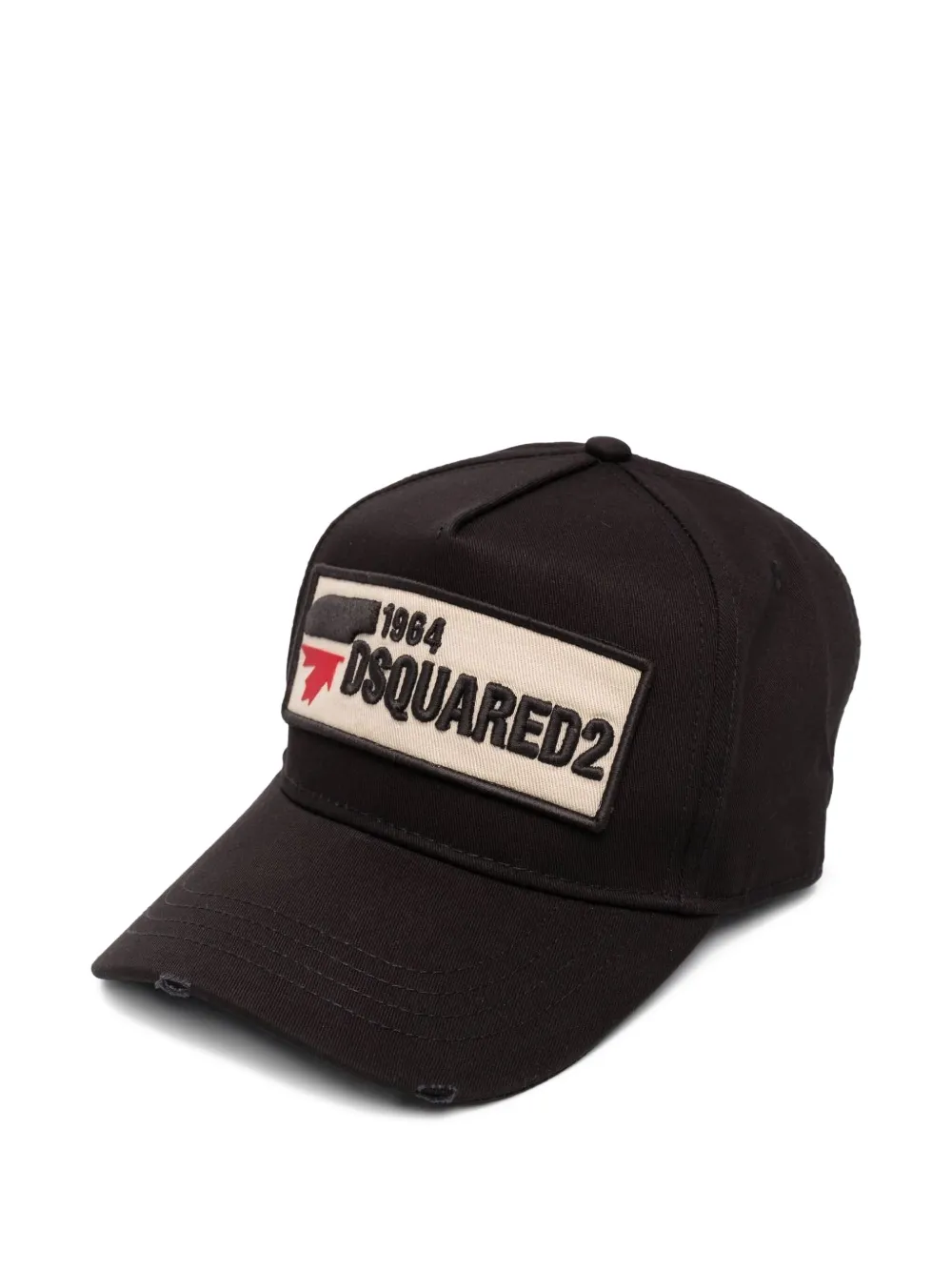 DSQUARED2 logo-patch baseball cap | Black | Image 1