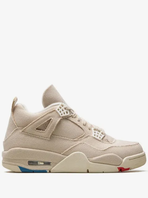 Jordan Air Jordan 4 Canvas Sneakers