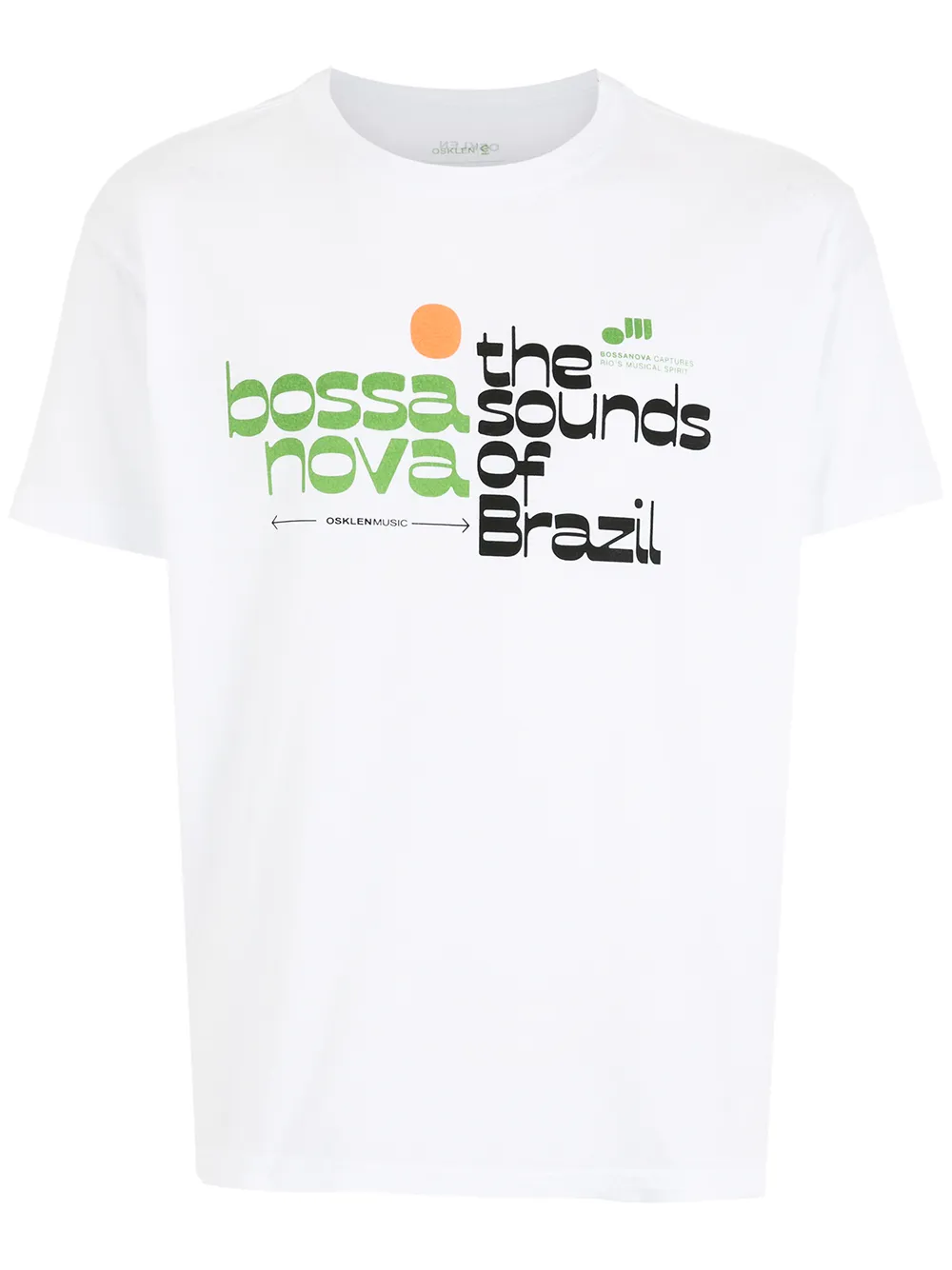 

Osklen Bossa Nova slogan-print T-shirt - White