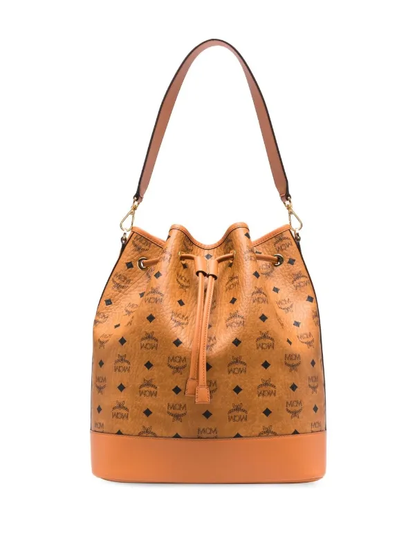 Mcm Bucket Bag Cognac バケットバッグ